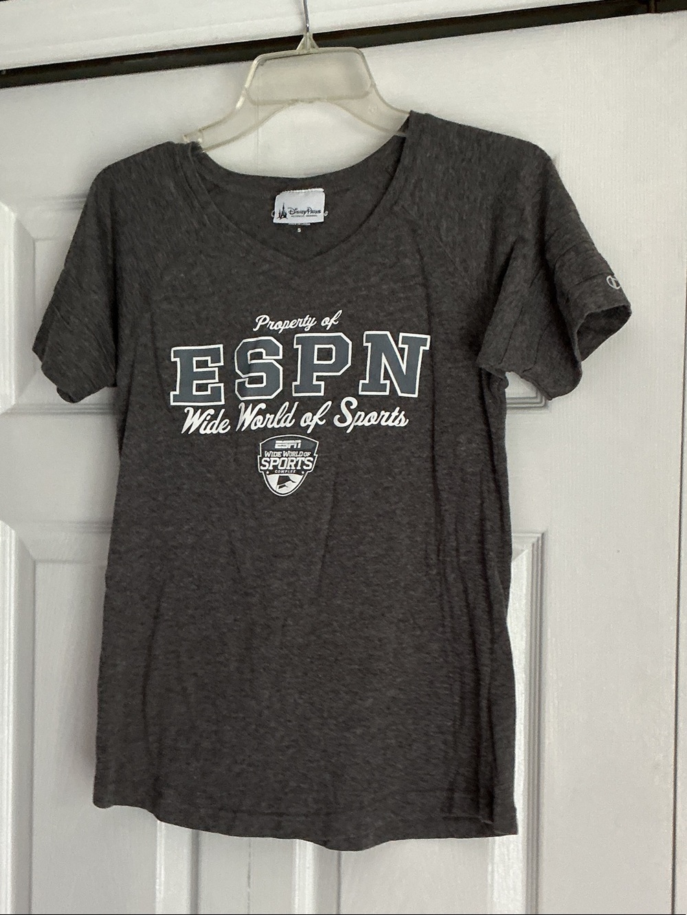 Disney ESPN Gray Short Sleeve Tee